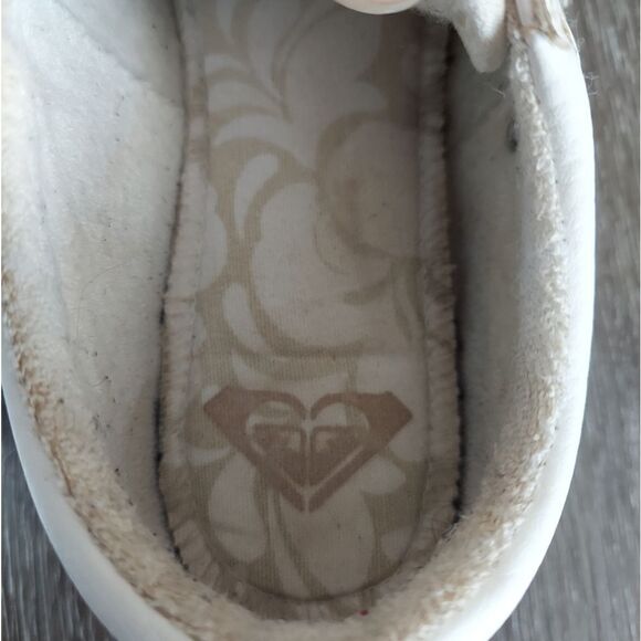 Womens Roxy Sheilahh Platform Casual Shoe - White 7.5 - Picture 9 of 10